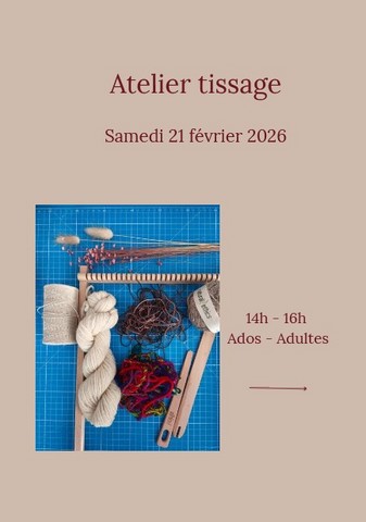 Atelier Tissage sur cadre 